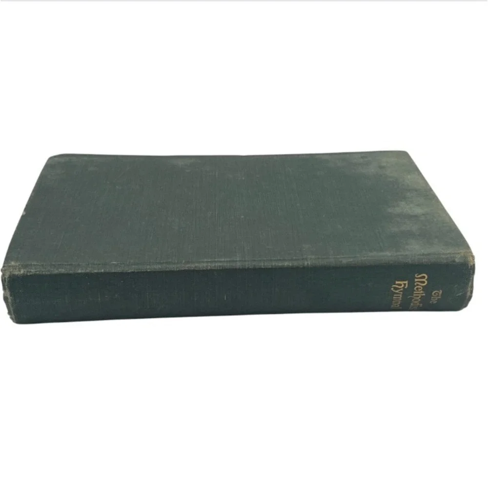 Methodist Hymnal Joint Church Edition Organist Inscribed Antique 1905 Intact